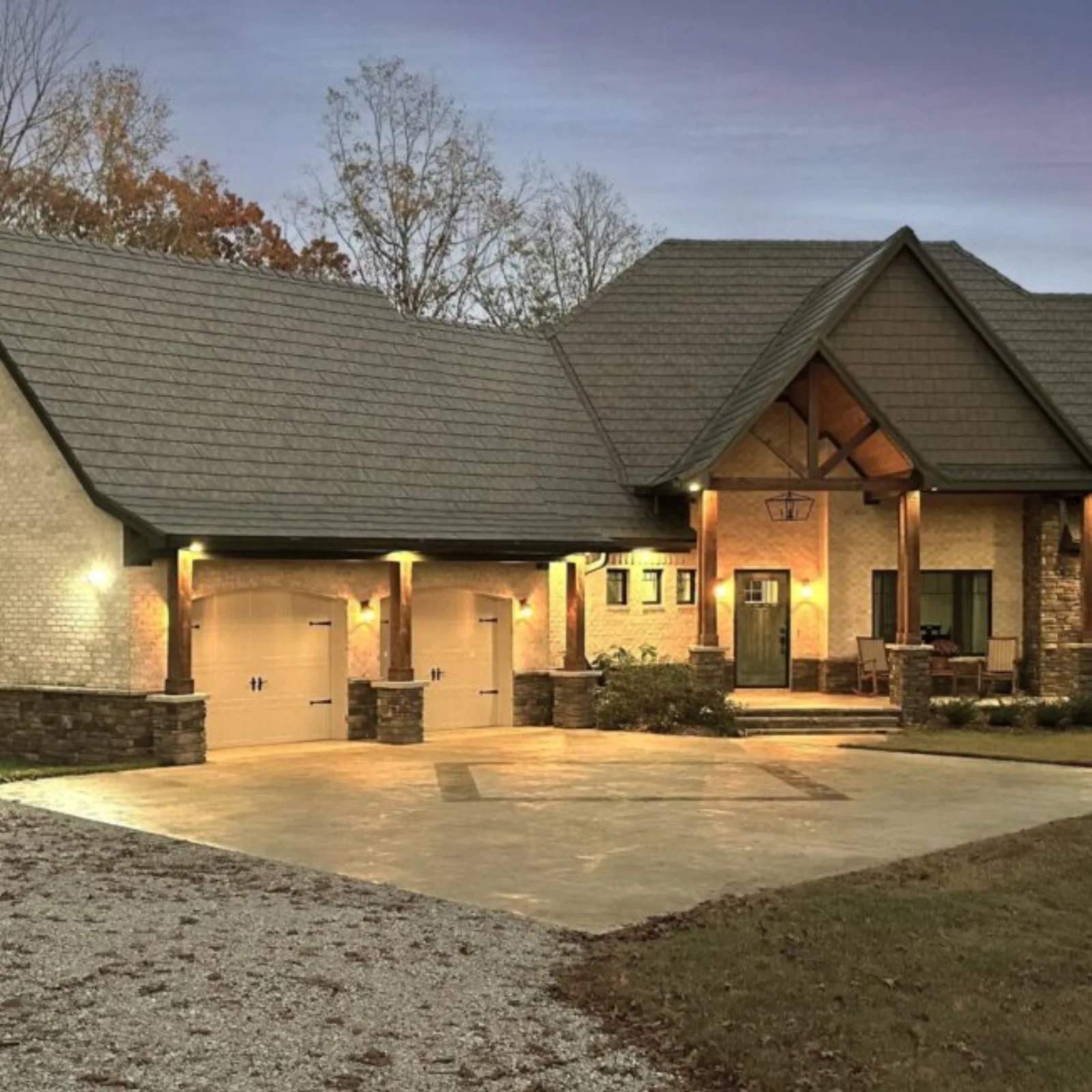 ProVia Larkstone slate style metal roof